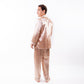Men’s Satin Pajama Set Long Sleeves + Pants - Men’s Pajamas