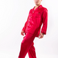 Men’s Satin Pajama Set Long Sleeves + Pants - Men’s Pajamas