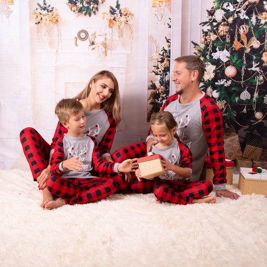 Merry Christmas Family Matching Pajamas - Pajamas for couple