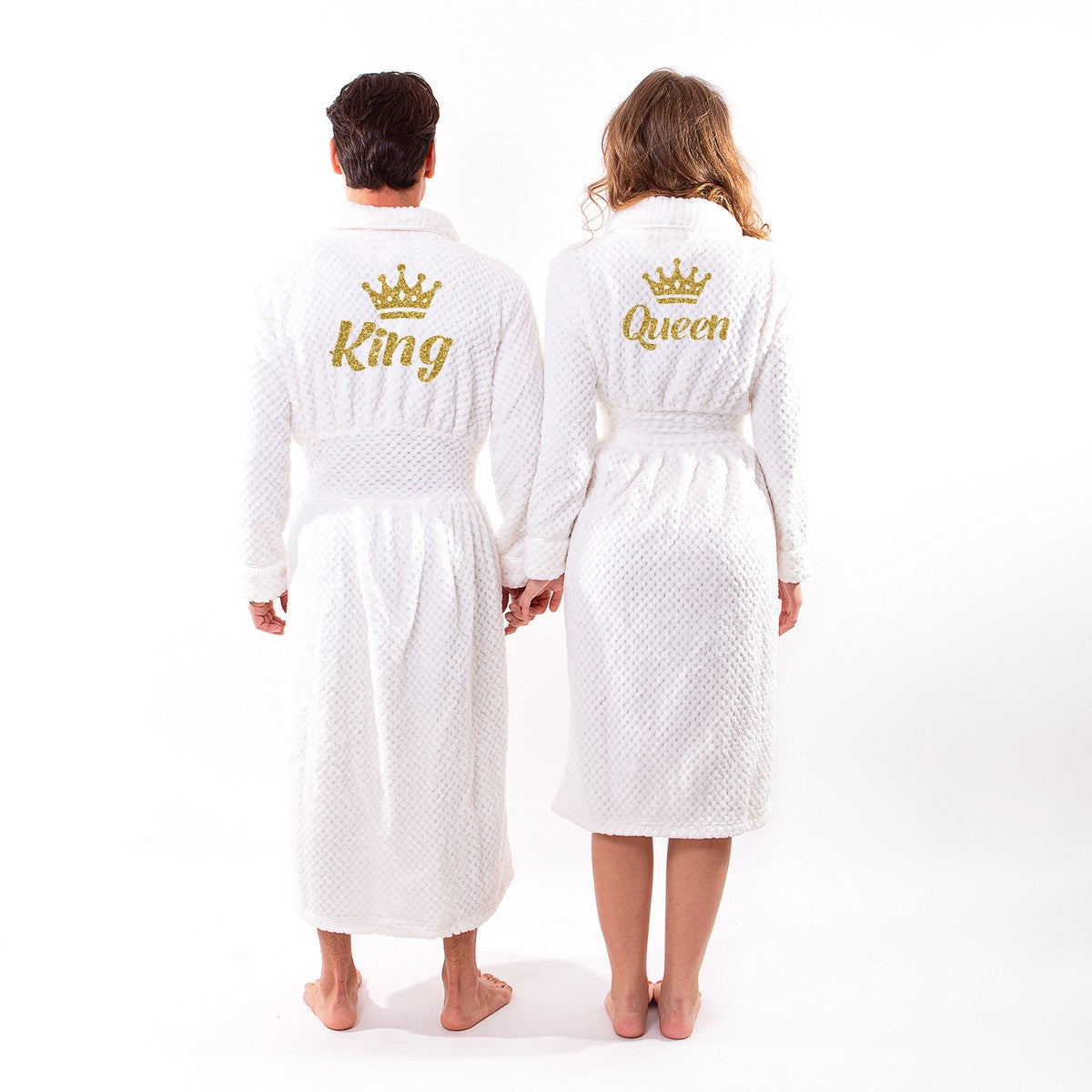 King and Queen Bathrobes Mr and Mrs Robes Matching Robes Plush