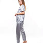 Pajama Set Short Sleeves +Pants Bridal Shower Bridesmaid 