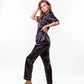 Pajama Set Short Sleeves +Pants Bridal Shower Bridesmaid 