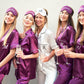 Pajama Set Short Sleeves +Pants Bridal Shower Bridesmaid 