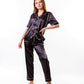 Pajama Set Short Sleeves +Pants Bridal Shower Bridesmaid 