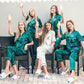 Pajama Set Short Sleeves +Pants Bridal Shower Bridesmaid 