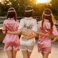 Bridal Shower Custom Pajama Set Short Sleeves+Shorts - 