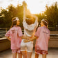 Bridal Shower Custom Pajama Set Short Sleeves+Shorts - 