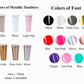 Personalized Party Metallic Tumblers 24 oz - Tumblers