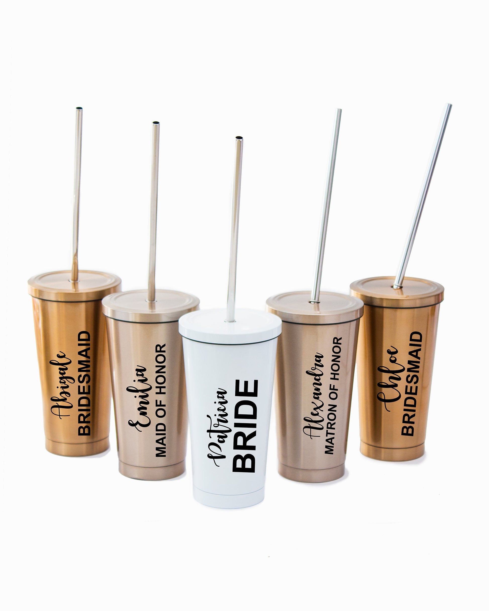 Personalized Party Metallic Tumblers 24 oz - Tumblers