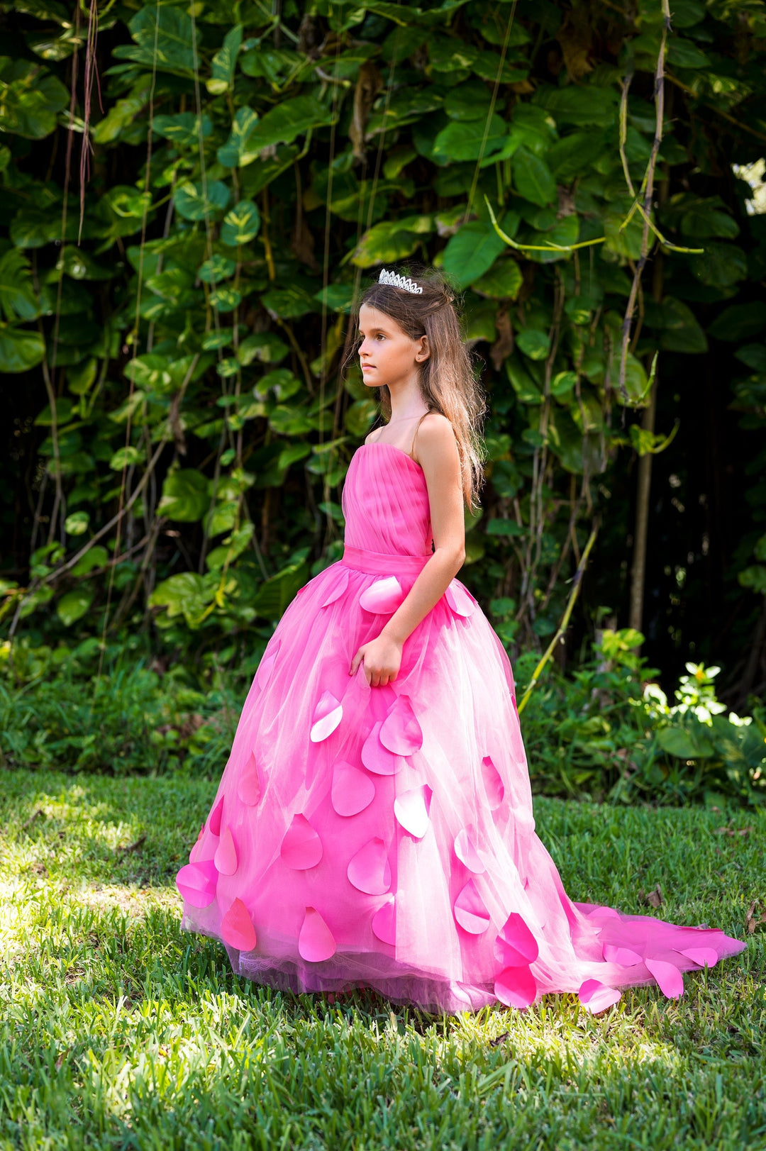 lovely pink dress Lovely Pink V-Neck Maxi Dress Pink / S