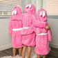 Rabbit Hooded Bathrobes for Kids - kids bathrobes