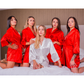 Custom Satin Robes for Bachelorette, Sleepover , Spa, Slumber Parties - alfresco