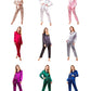 Customized Bridesmaid Satin Pajama Sets Long Sleeves+Pants -