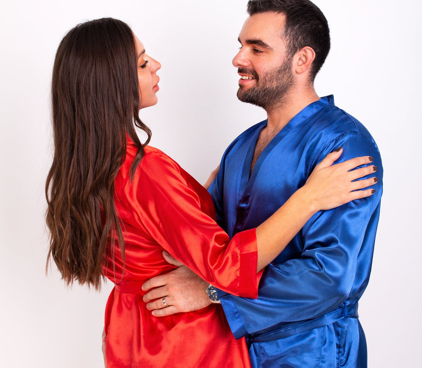 Family Matching Personalized Satin Robes