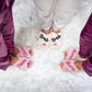 Custom Fluffy Cross Slippers style 1