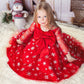 Christmas Snowflakes Tutu Dress Toddler Girl