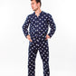 Stars Print Men’s Pajama Set - Men’s Pajamas