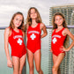 Kids Lifeguard One Piece Swimsuit