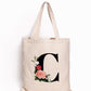 Personalized Bridesmaid Tote Bag Letter and Name style4
