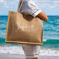 Custom Beach Tote bag for Bridesmaid gifts style1