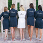 Personalized Waffled Knit Robes for Bachelorette- alfresco