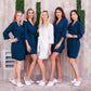 Set of 9 Waffle Knit Bridesmaids Robes