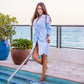 Customized Long Waffle Cotton Robe