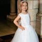 SAMPLE SALE! Flower Girls Lace Dresses A Line With Buttons