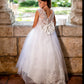 SAMPLE SALE! Flower Girls Lace Dresses A Line With Buttons