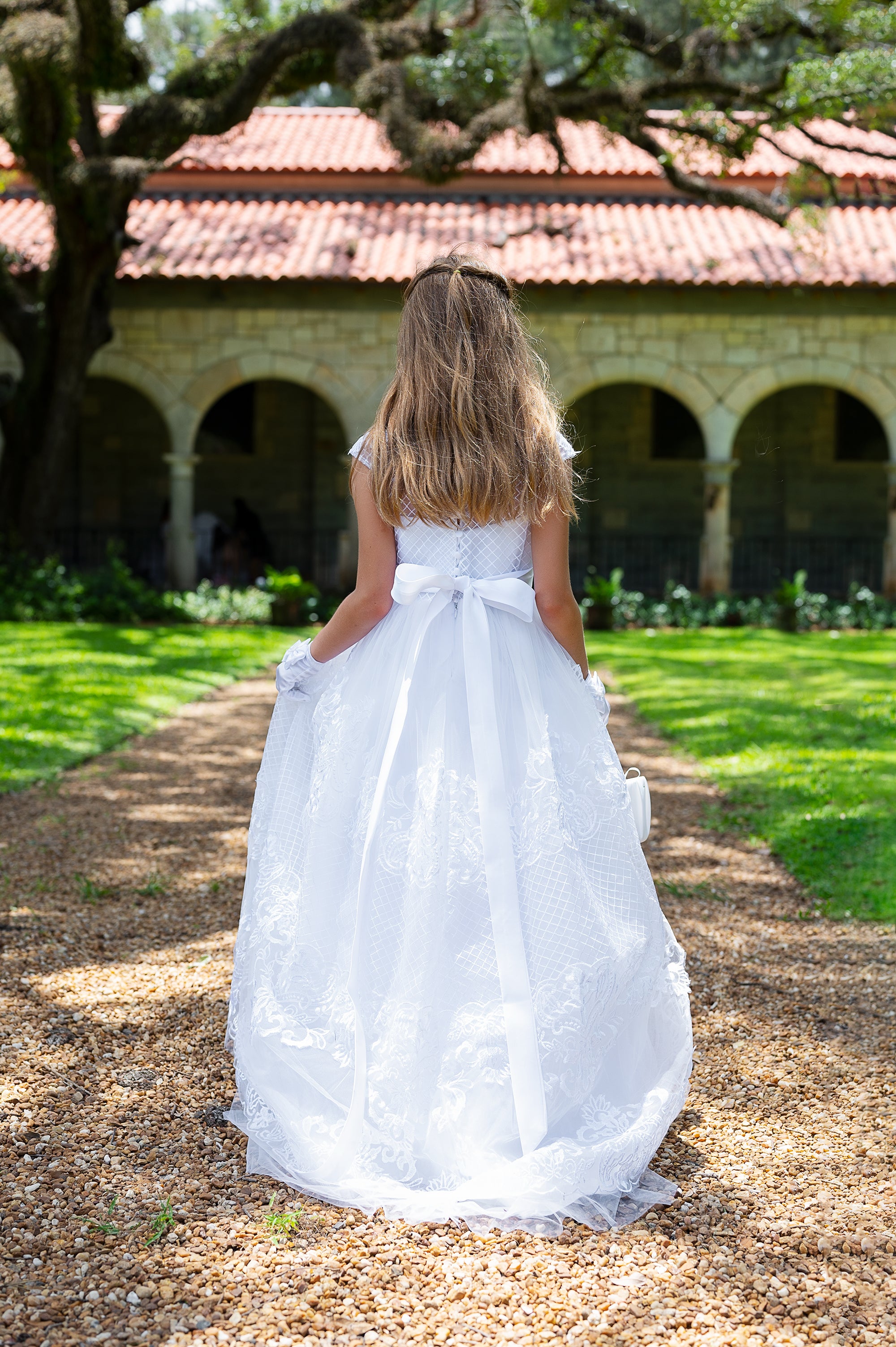 White Long First Communion Dresses Girls | Girls White Dress First Holy  Communion - Girls Casual Dresses - Aliexpress