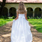Flower Girl Dress Rhinestone First Holy Communion Gowns