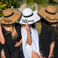 Women’s Floppy Sun Hat with Black Border - Floppy Sun Hats
