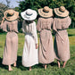 Women’s Floppy Sun Hat with Black Border - Floppy Sun Hats