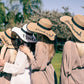 Women’s Floppy Sun Hat with Black Border - Floppy Sun Hats