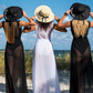 Women’s Floppy Sun Hat with Black Ribbon - Floppy Sun Hats