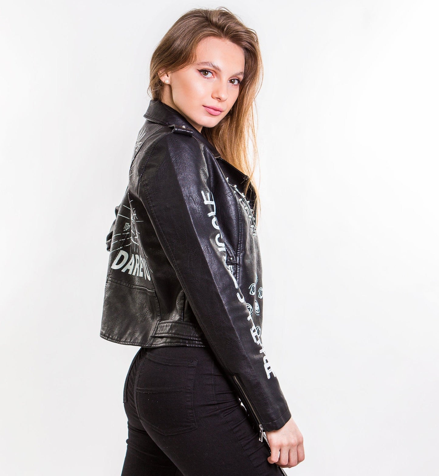 Women’s leather jacket DARE YOU - Jackets non-customizable