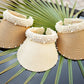 Women’s Sun Visors with Pearls - Sun Visors