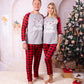 Xmas Eve Family Matching Plaid Pajama Sets - Pajamas for 