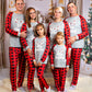 Xmas Eve Family Matching Plaid Pajama Sets - Pajamas for 