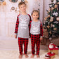 Xmas Eve Family Matching Plaid Pajama Sets - Pajamas for 